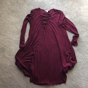 Short‎ red dress